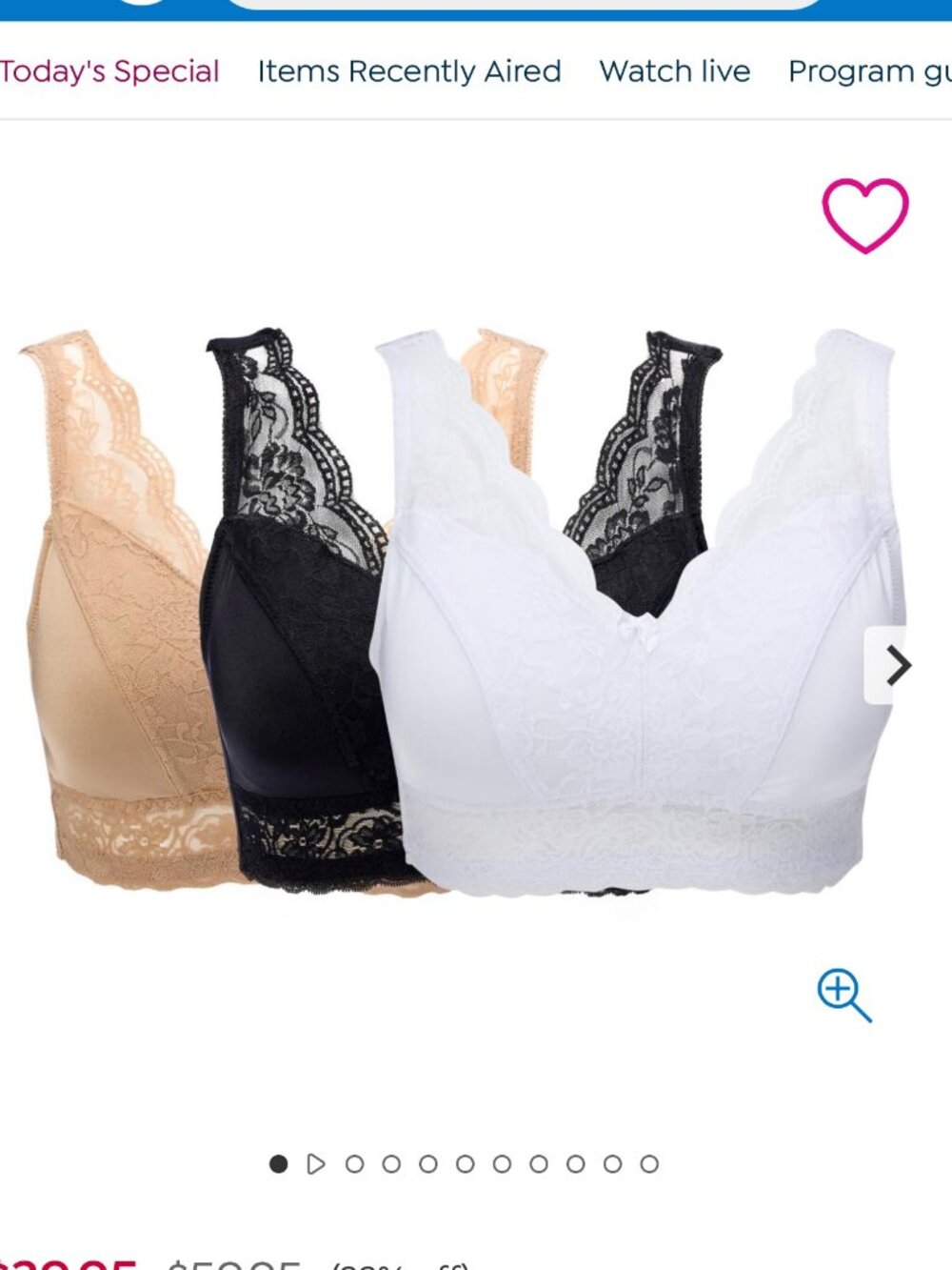 NWOT 3 Rhonda Shear Size XL Comfort Bras Black/White/Beige